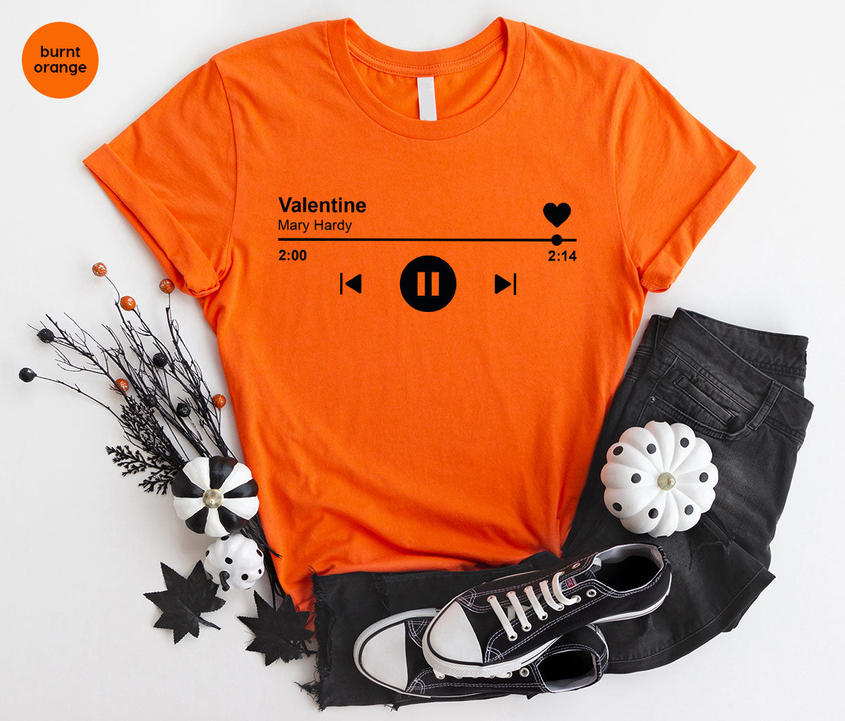 Valentine's Day Shirt, Play Music For Valentine's Shirt, Valentine's Day Playlist T-Shirt