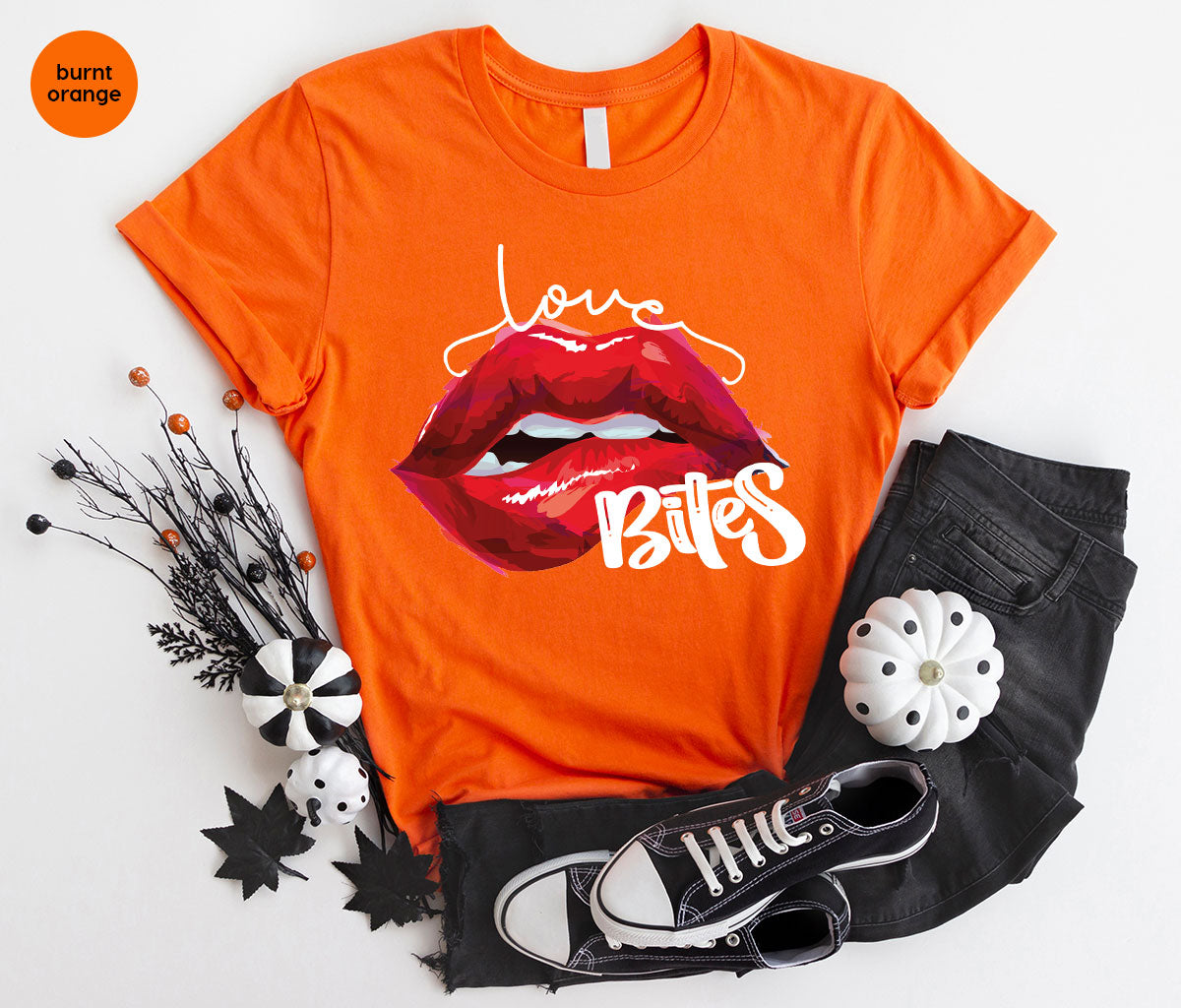 Cool Valentine's Day T-Shirt, Bite Shirt, Cute Lips Tee, Valentine Gift