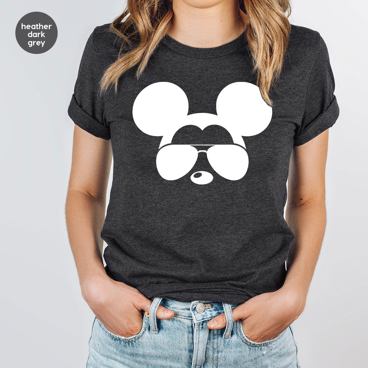 Disney Sweatshirt, Disney Mickey Graphic Tee for Kids, Disney Gift for Kids, Mickey Silhouette Unisex Shirt, Disney Family Shirt