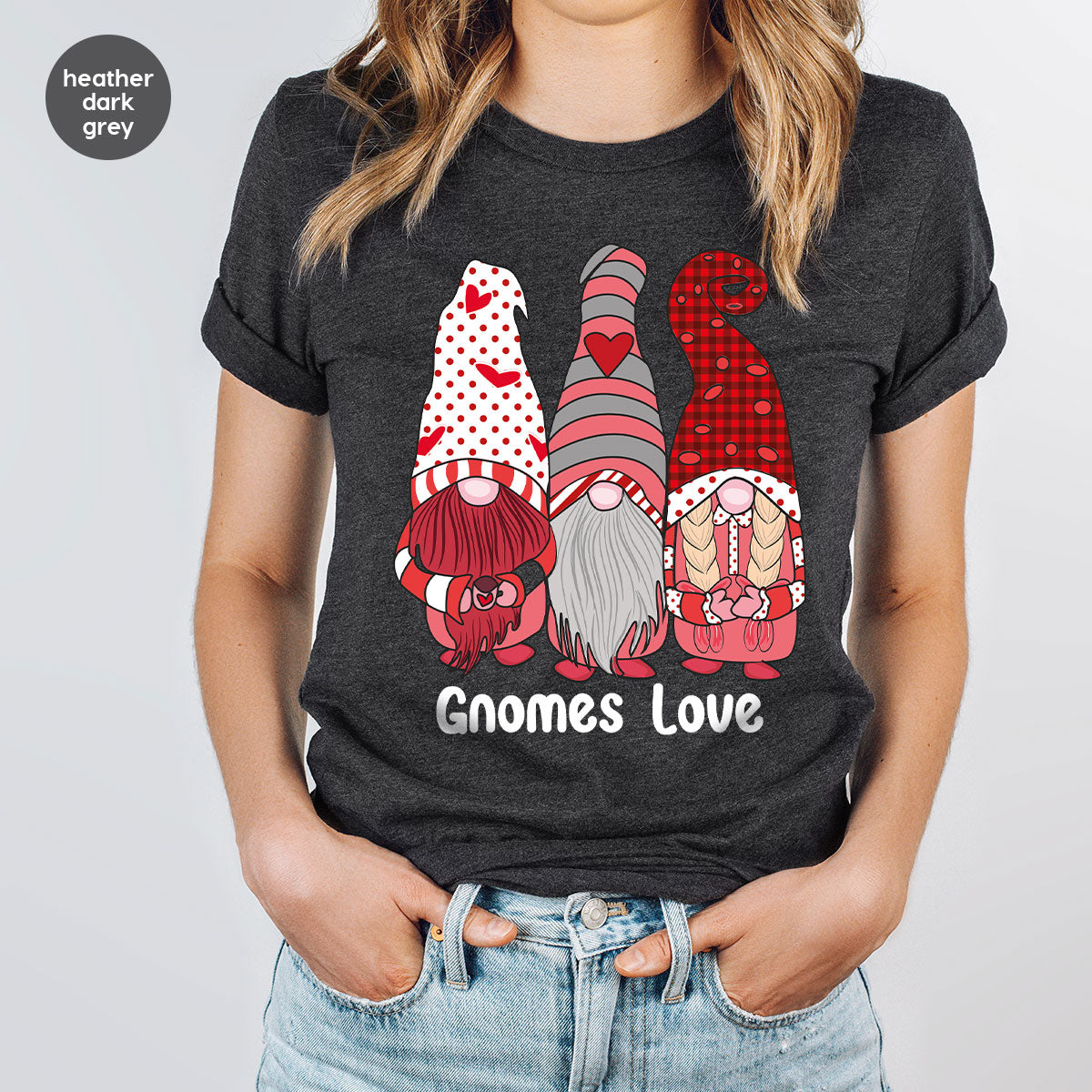 Gnomes Love Shirt, Love 4ever Shirt, Best Love T-Shirt, Valentine's Day Shirt 2023