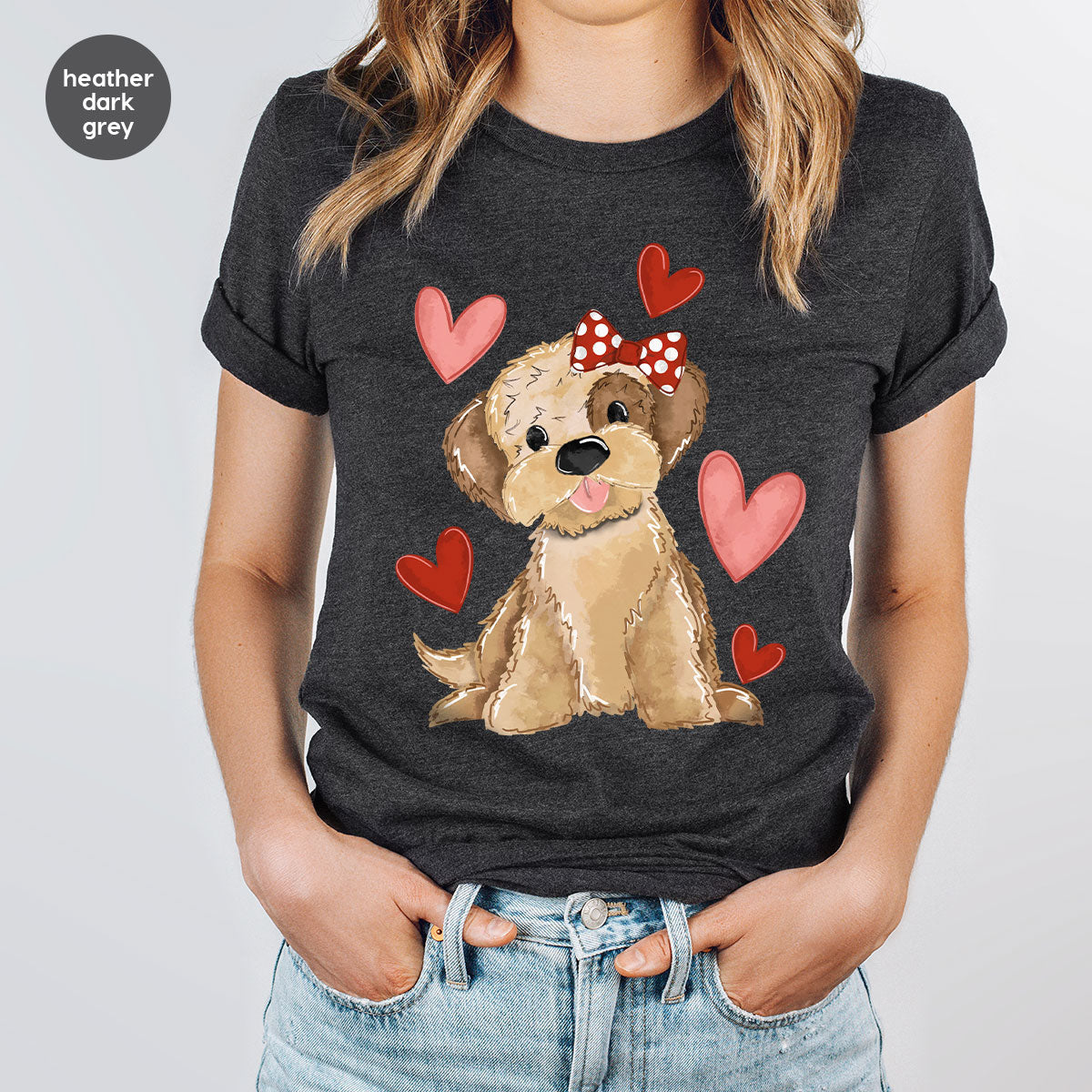 Sweet Dog Shirt, Valentine's Day Dog Lover Shirt, Pet T-Shirt, Pet Lover Tee