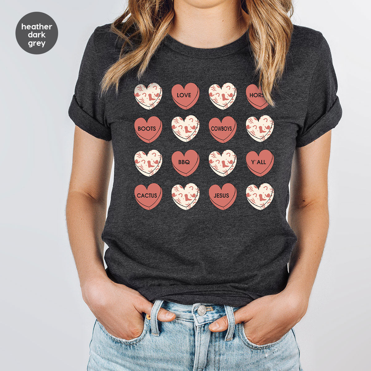 Heart Shirt, Lover Tee, Valentine's Day Heart T-Shirt, 2023 Feb 14 Shirt