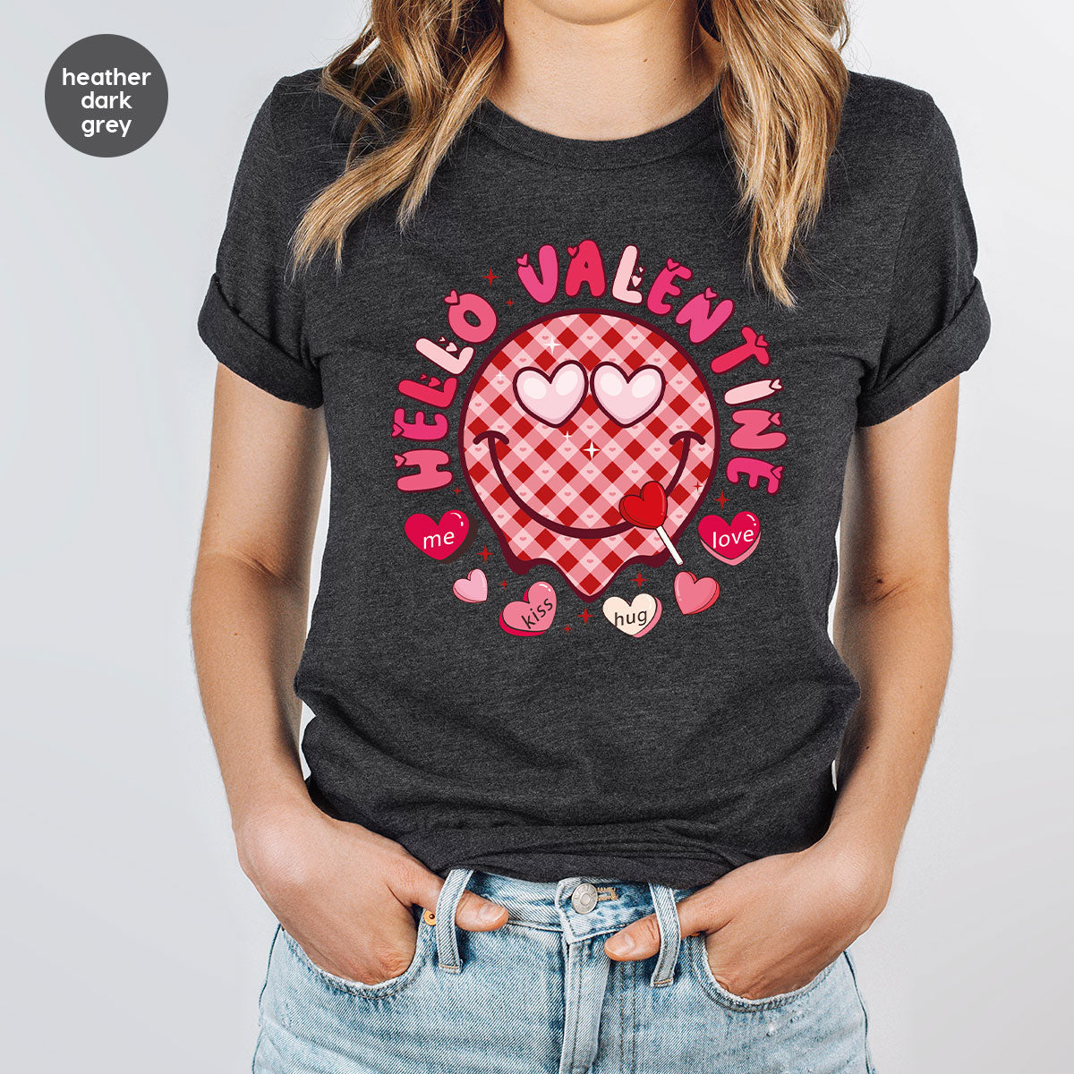 Hello Valentine Shirt, Valentine's Day Love Shirt, Gift for My Love T-Shirt