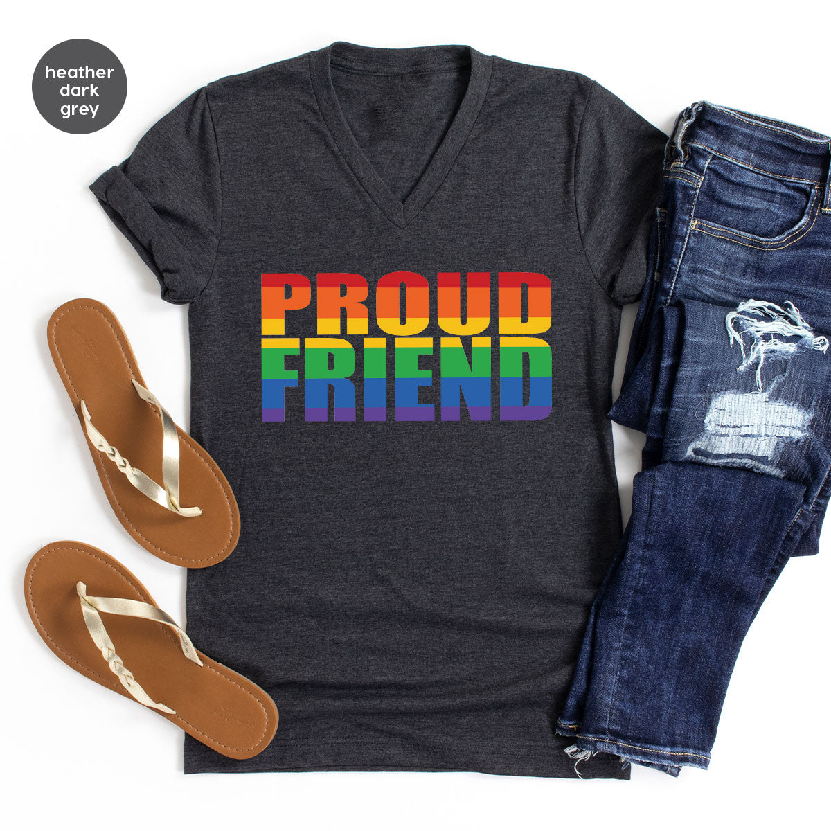 LGBT Friendship Shirt, Proud Friend T-Shirt, LGBT Gift Tee