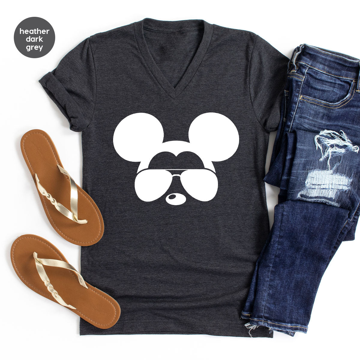 Disney Sweatshirt, Disney Mickey Graphic Tee for Kids, Disney Gift for Kids, Mickey Silhouette Unisex Shirt, Disney Family Shirt