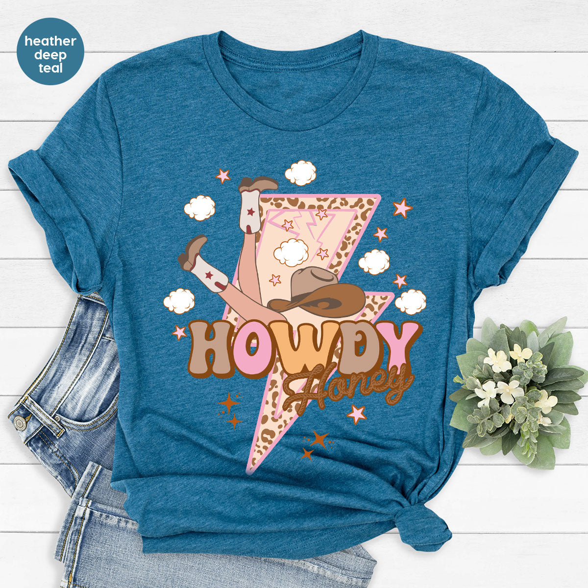 Howdy Honey Shirt, Valentine's Day T-Shirt, Valentine Honey Tee