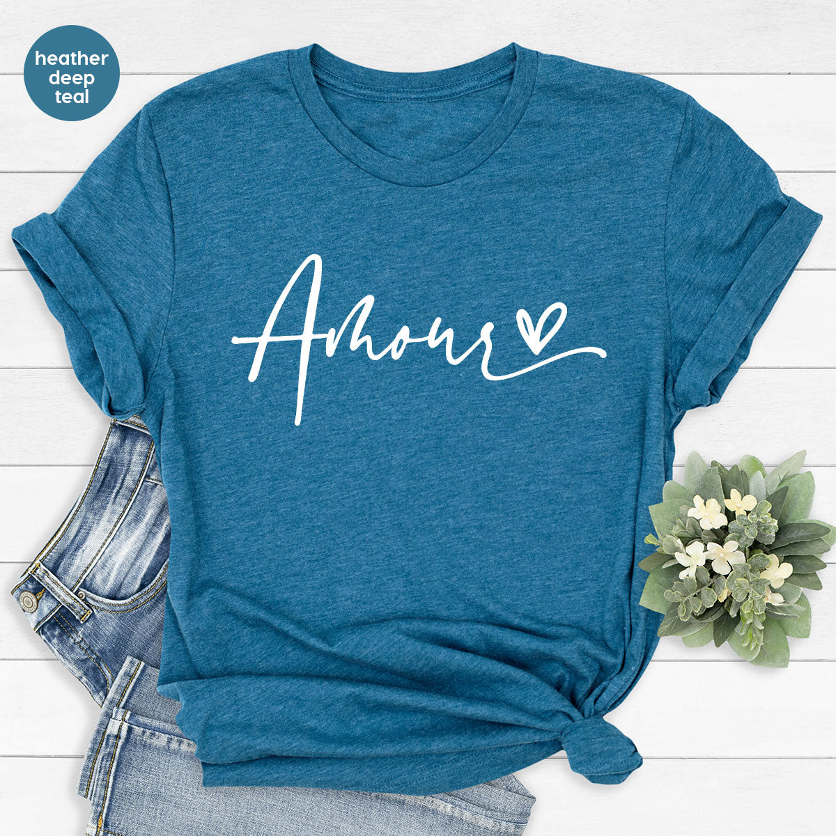 Among T-Shirt, Love Shirt, Among Heart T-Shirt, Valentine's Tee