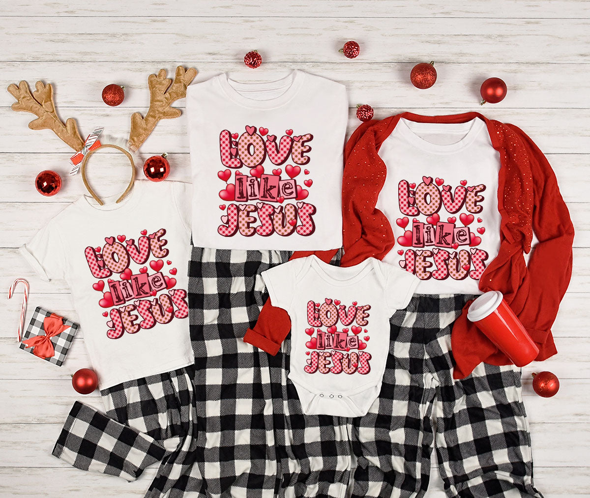 Love Like Jesus Shirt, Valentine's Day Shirt, Best Gift for Lovers