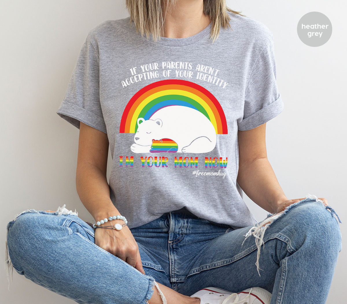 I'm Your Mom Now T-Shirt, Cute LGBT T-Shirt, LGBT Glory Tee