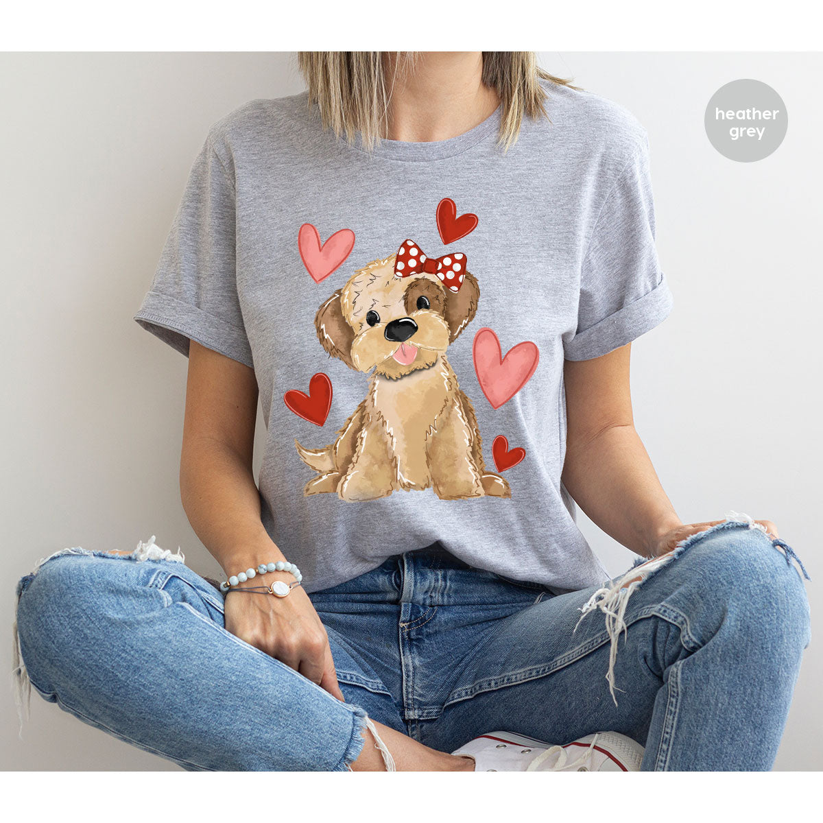 Sweet Dog Shirt, Valentine's Day Dog Lover Shirt, Pet T-Shirt, Pet Lover Tee