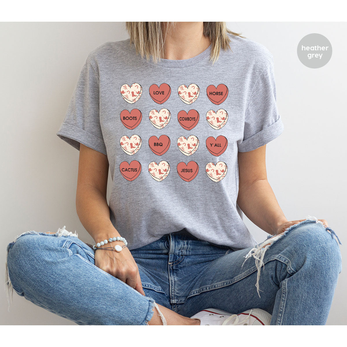 Heart Shirt, Lover Tee, Valentine's Day Heart T-Shirt, 2023 Feb 14 Shirt