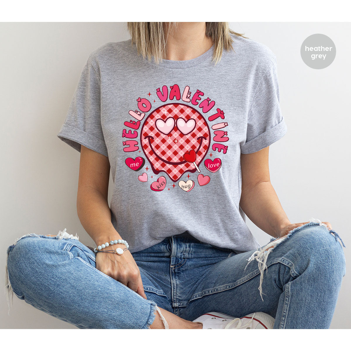 Hello Valentine Shirt, Valentine's Day Love Shirt, Gift for My Love T-Shirt