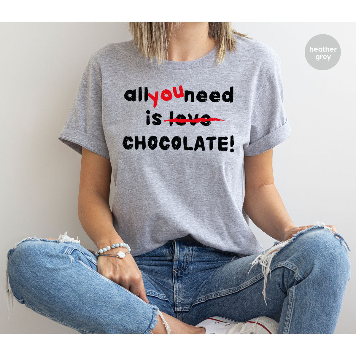 Anti Love Shirt, Chocolate T-Shirt, Anti Valentine's Day T-Shirt