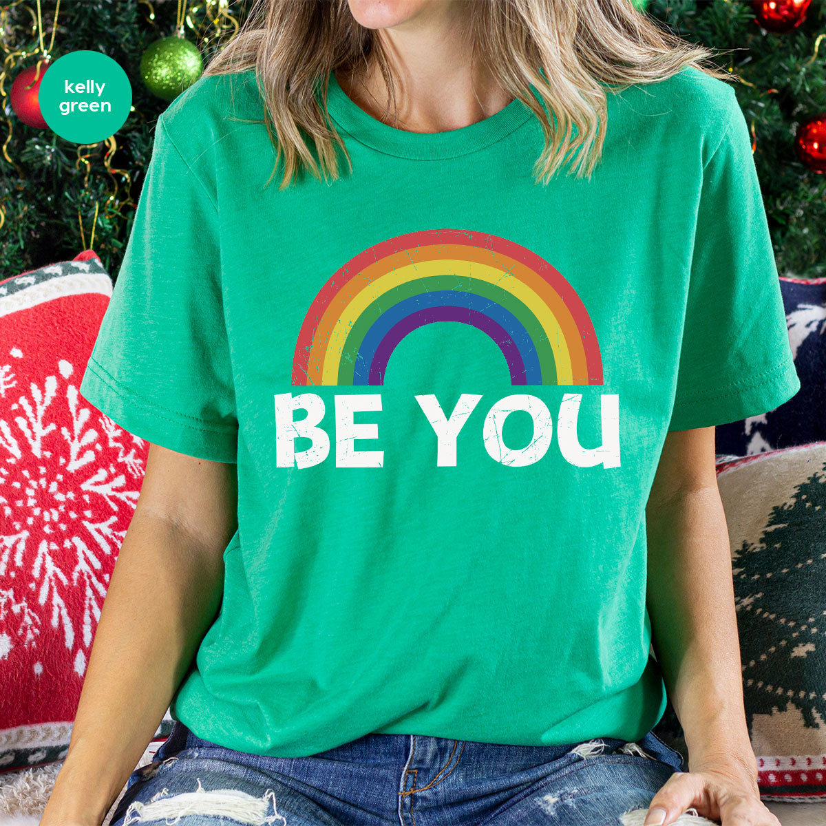 Rainbow T-Shirt, Be You Shirt, LGBT Pride Shirt, LGBT T-Shirt