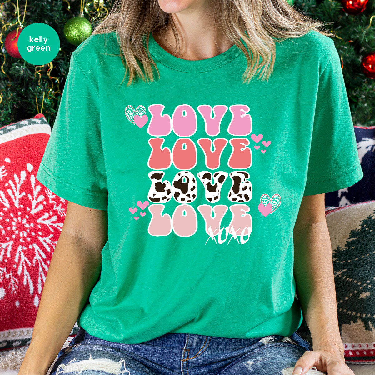 Love Shirt, Love Day T-Shirt, Valentine's Day Tee, 2023 Valentine's Day Gift