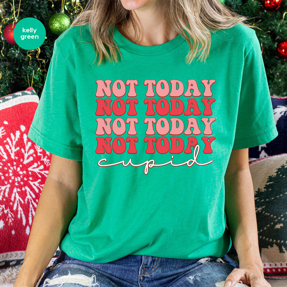 Not Today Shirt, Cupid T-Shirt, Cute Tee