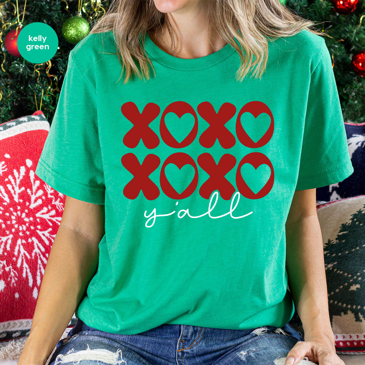 XOXO Shirt, Love Shirt, Valentine's Day T-Shirt, Couple Match Shirt