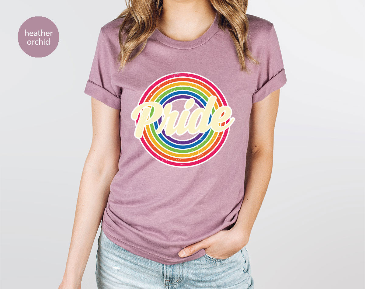 Pride Shirt, LGBT T-Shirt, Pride Tee, Rainbow Graphic Shirt