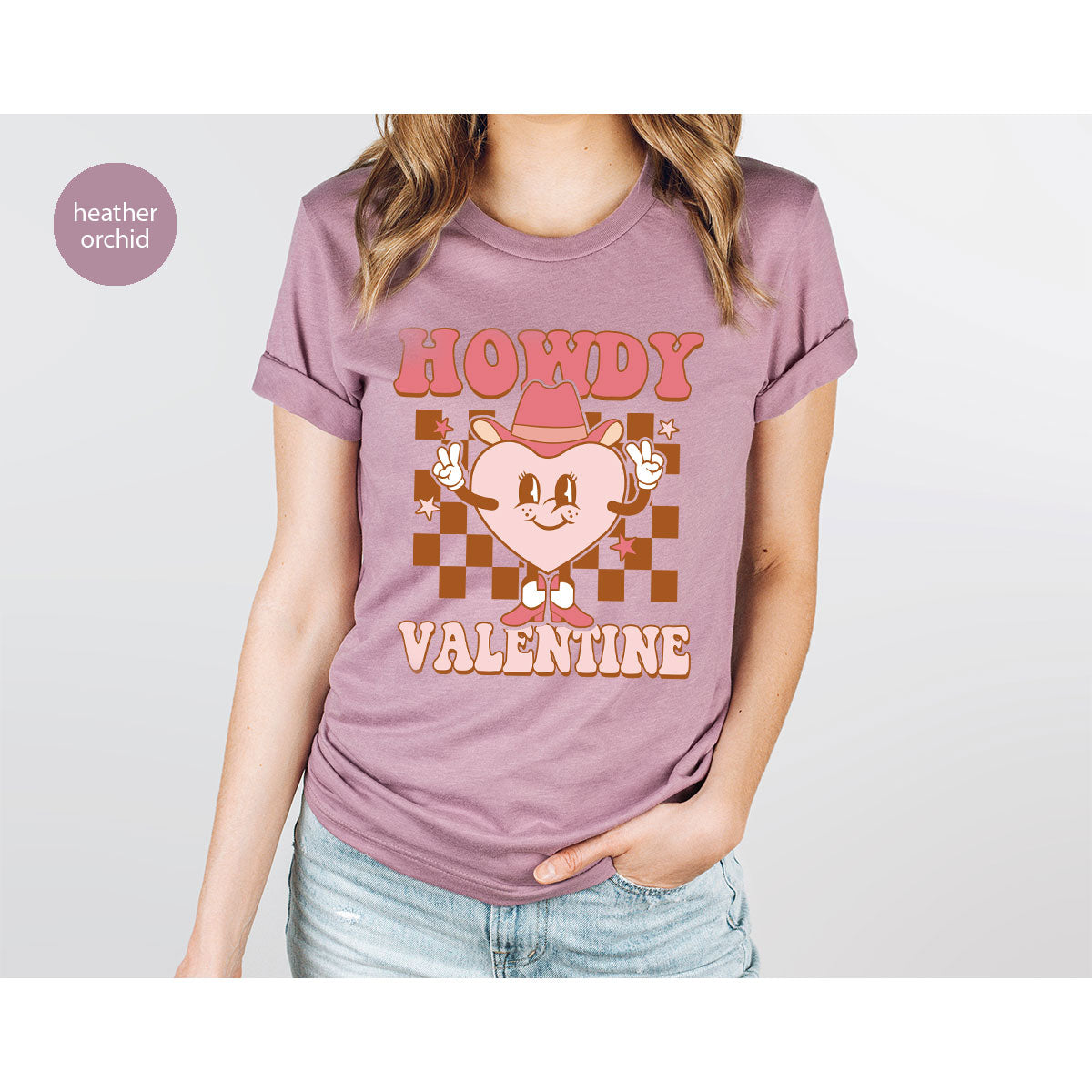 Howdy Valentine Shirt, 2023 Valentine's Day Shirt, Cute Feb 14 Tee