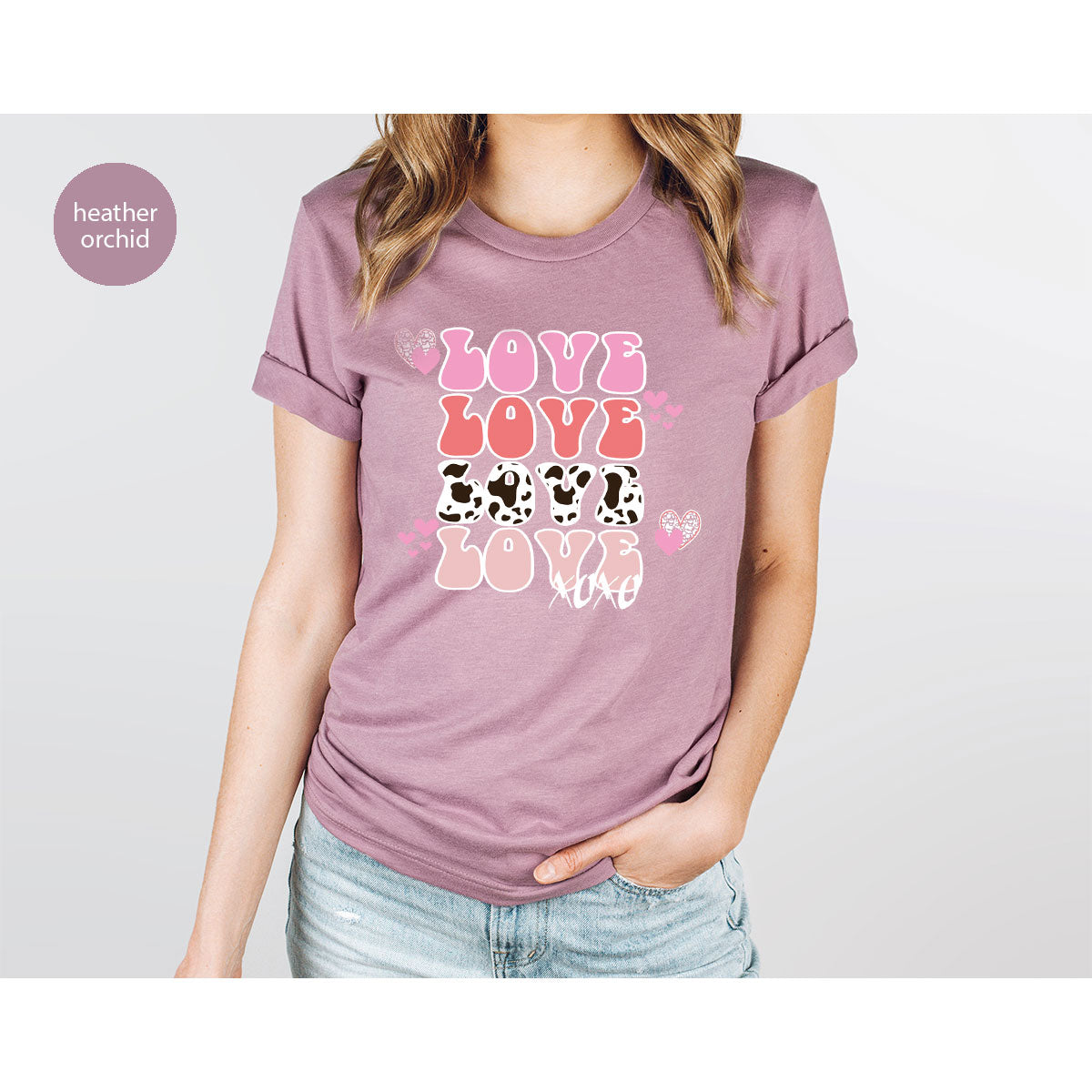 Love Shirt, Love Day T-Shirt, Valentine's Day Tee, 2023 Valentine's Day Gift