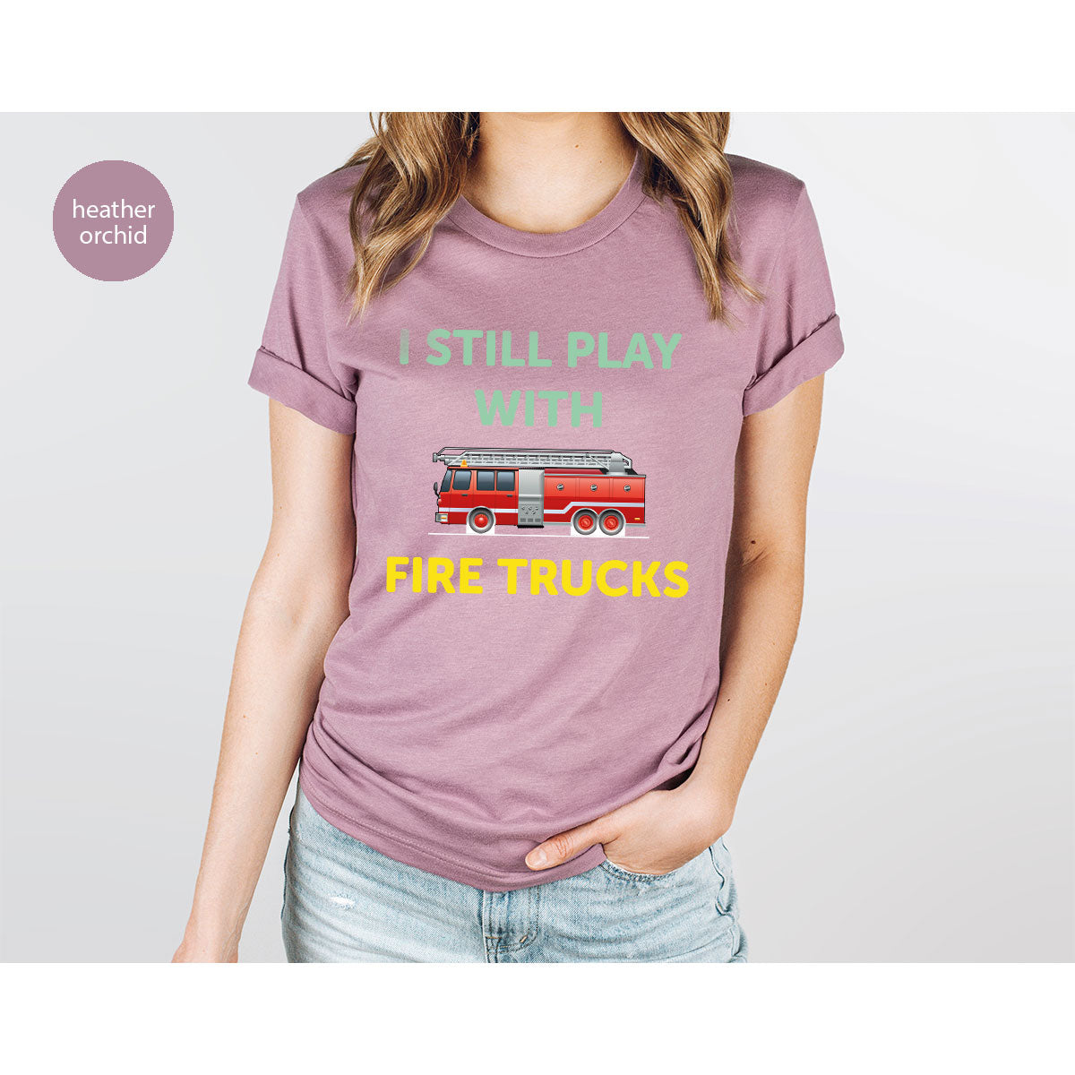 Fire Truck Shirt, Funny Fire Fighter T-Shirt, Fireman Tee