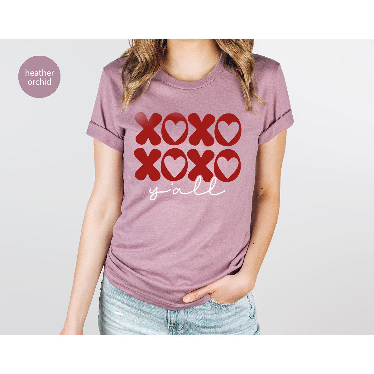 XOXO Shirt, Love Shirt, Valentine's Day T-Shirt, Couple Match Shirt