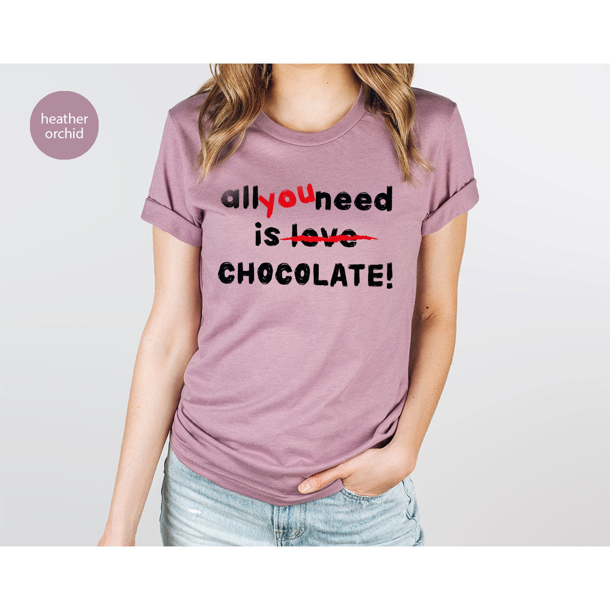 Anti Love Shirt, Chocolate T-Shirt, Anti Valentine's Day T-Shirt