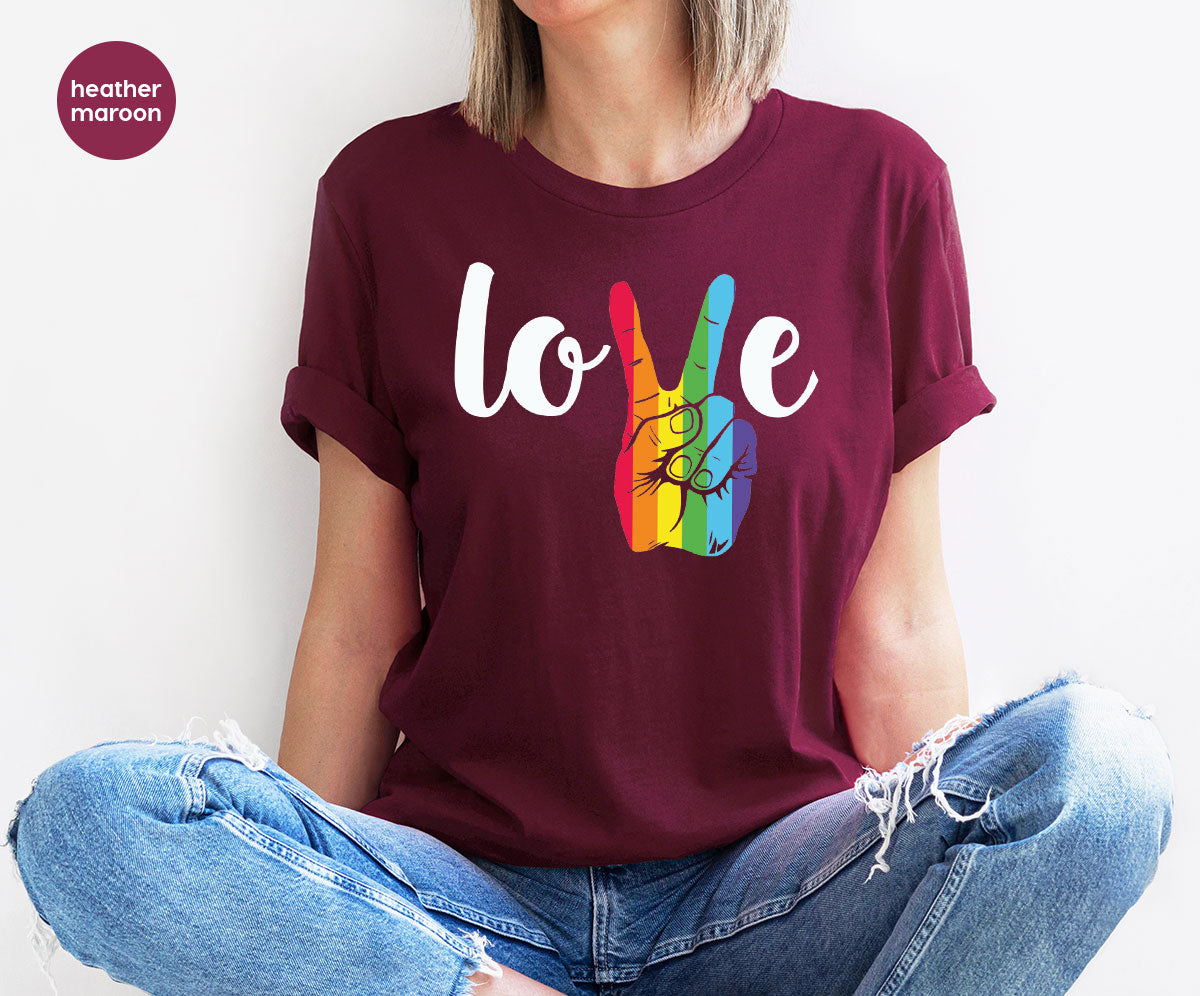 LGBT Love Shirt, LGBT Victory T-Shirt, Pride Tee, LGBT Glory Tee