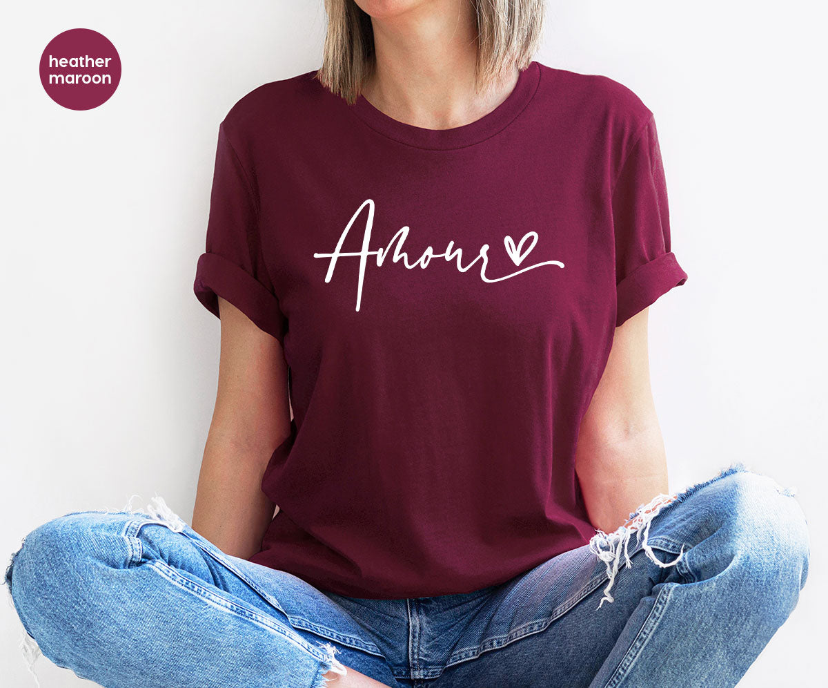 Among T-Shirt, Love Shirt, Among Heart T-Shirt, Valentine's Tee