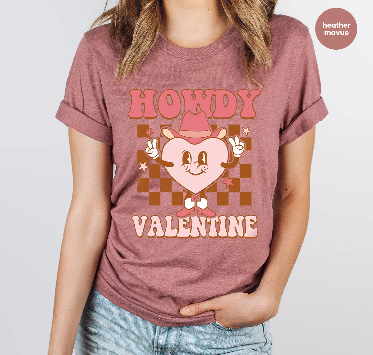 Howdy Valentine Shirt, 2023 Valentine's Day Shirt, Cute Feb 14 Tee