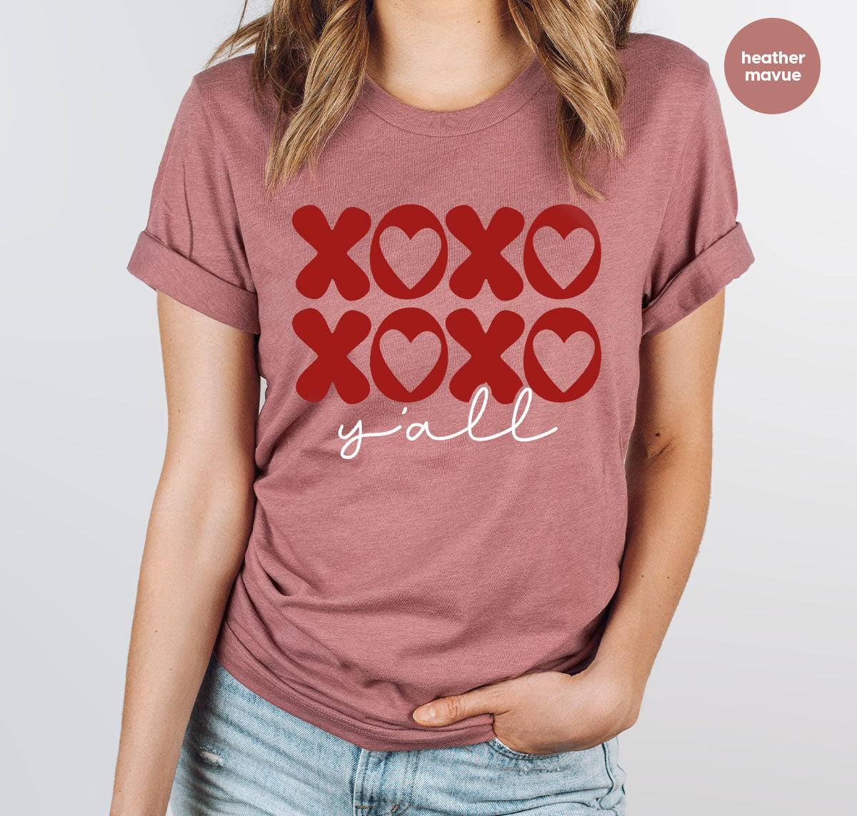 XOXO Shirt, Love Shirt, Valentine's Day T-Shirt, Couple Match Shirt