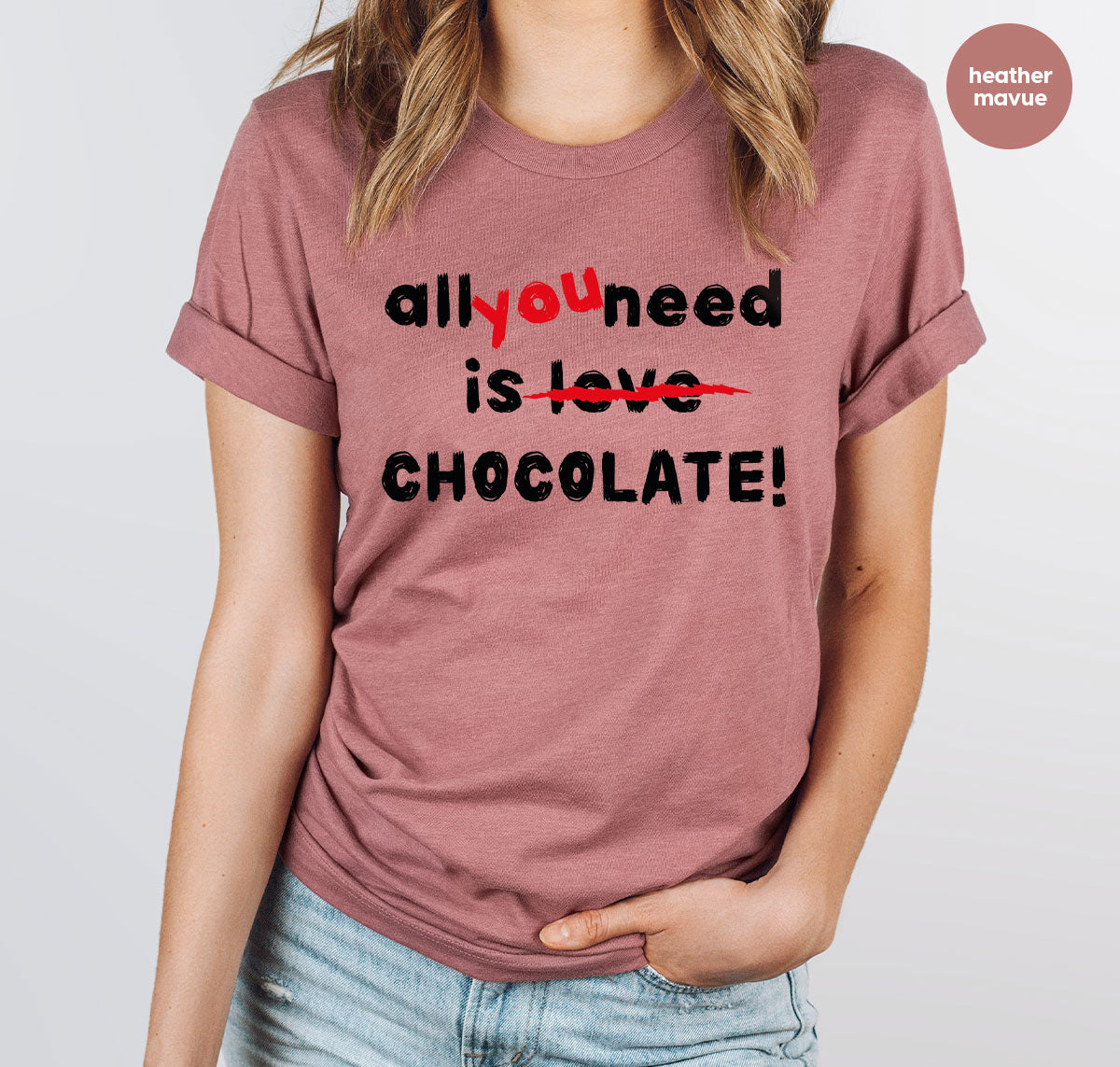 Anti Love Shirt, Chocolate T-Shirt, Anti Valentine's Day T-Shirt