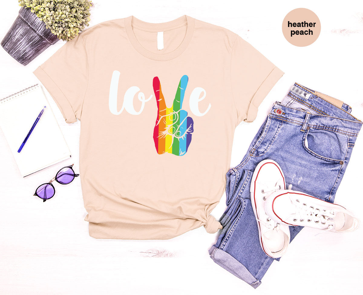 LGBT Love Shirt, LGBT Victory T-Shirt, Pride Tee, LGBT Glory Tee