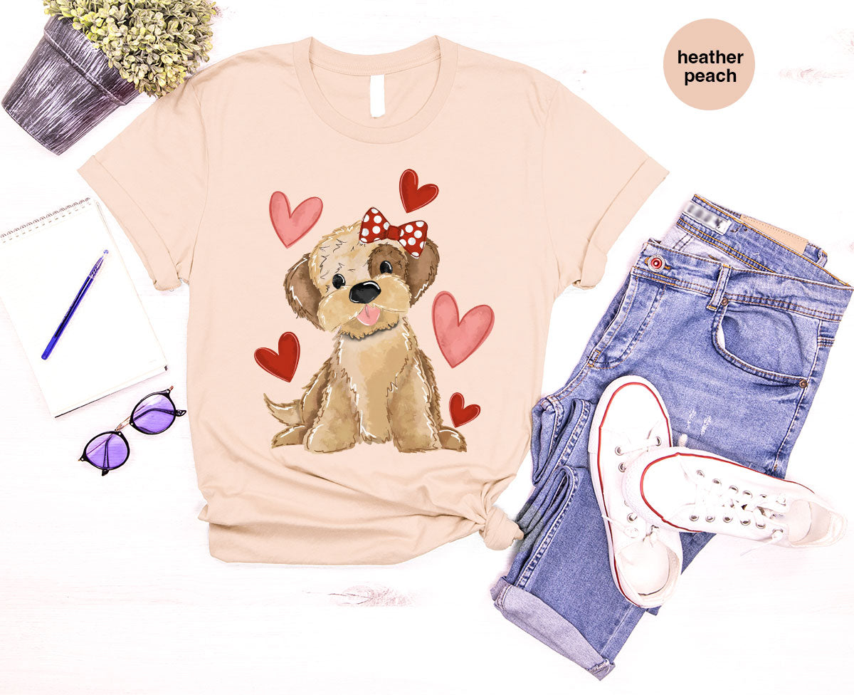 Sweet Dog Shirt, Valentine's Day Dog Lover Shirt, Pet T-Shirt, Pet Lover Tee