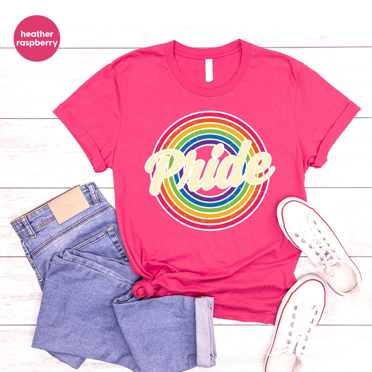 Pride Shirt, LGBT T-Shirt, Pride Tee, Rainbow Graphic Shirt