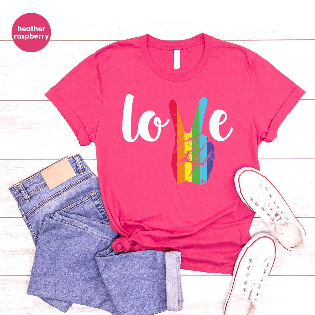 LGBT Love Shirt, LGBT Victory T-Shirt, Pride Tee, LGBT Glory Tee