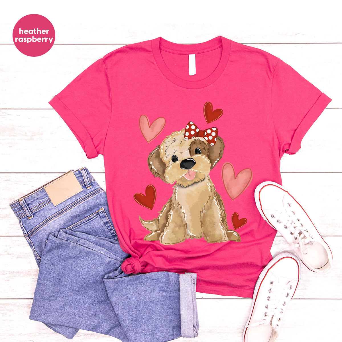 Sweet Dog Shirt, Valentine's Day Dog Lover Shirt, Pet T-Shirt, Pet Lover Tee