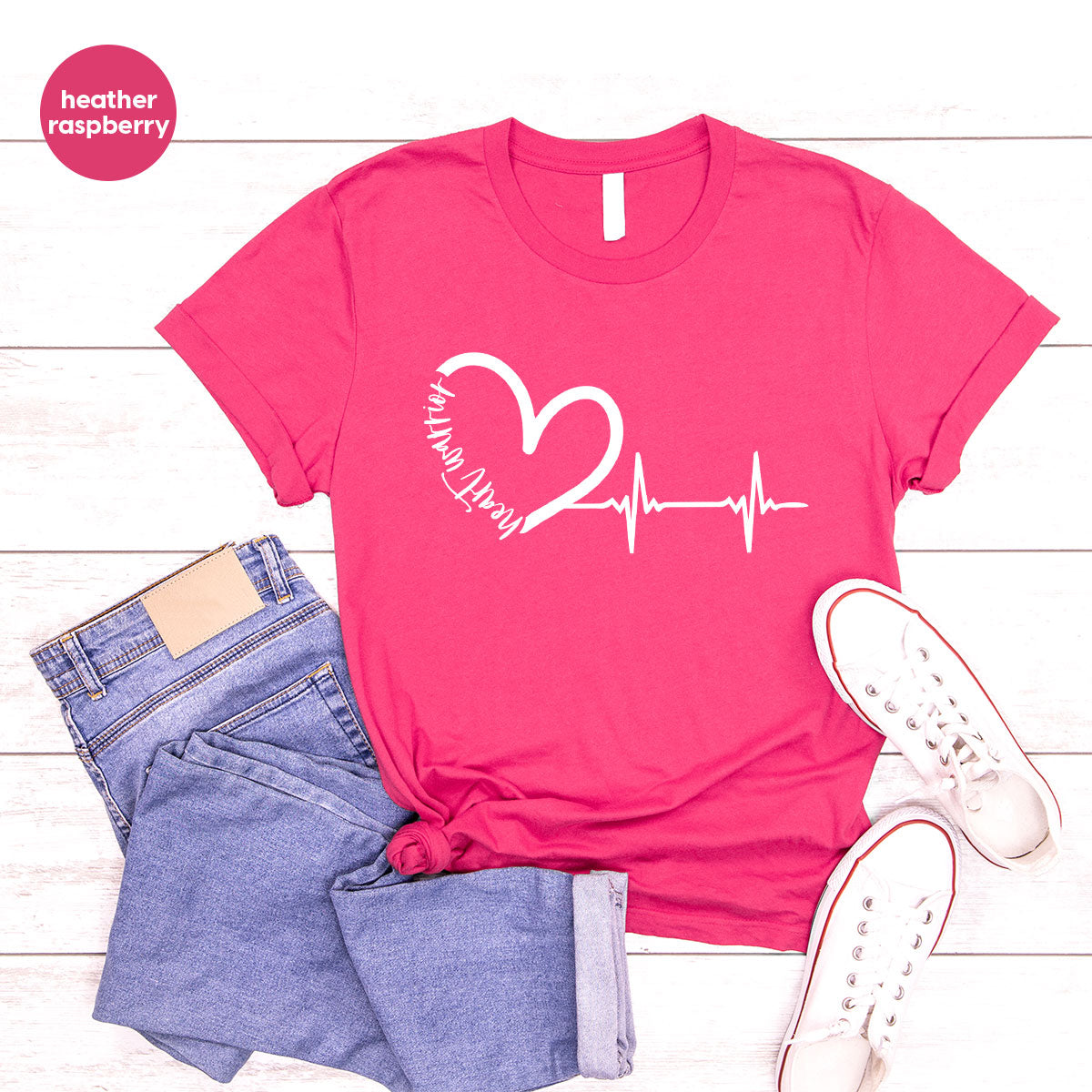 Heart Shirt, Valentine's Day T-Shirt, Valentine's Day Heart Tee