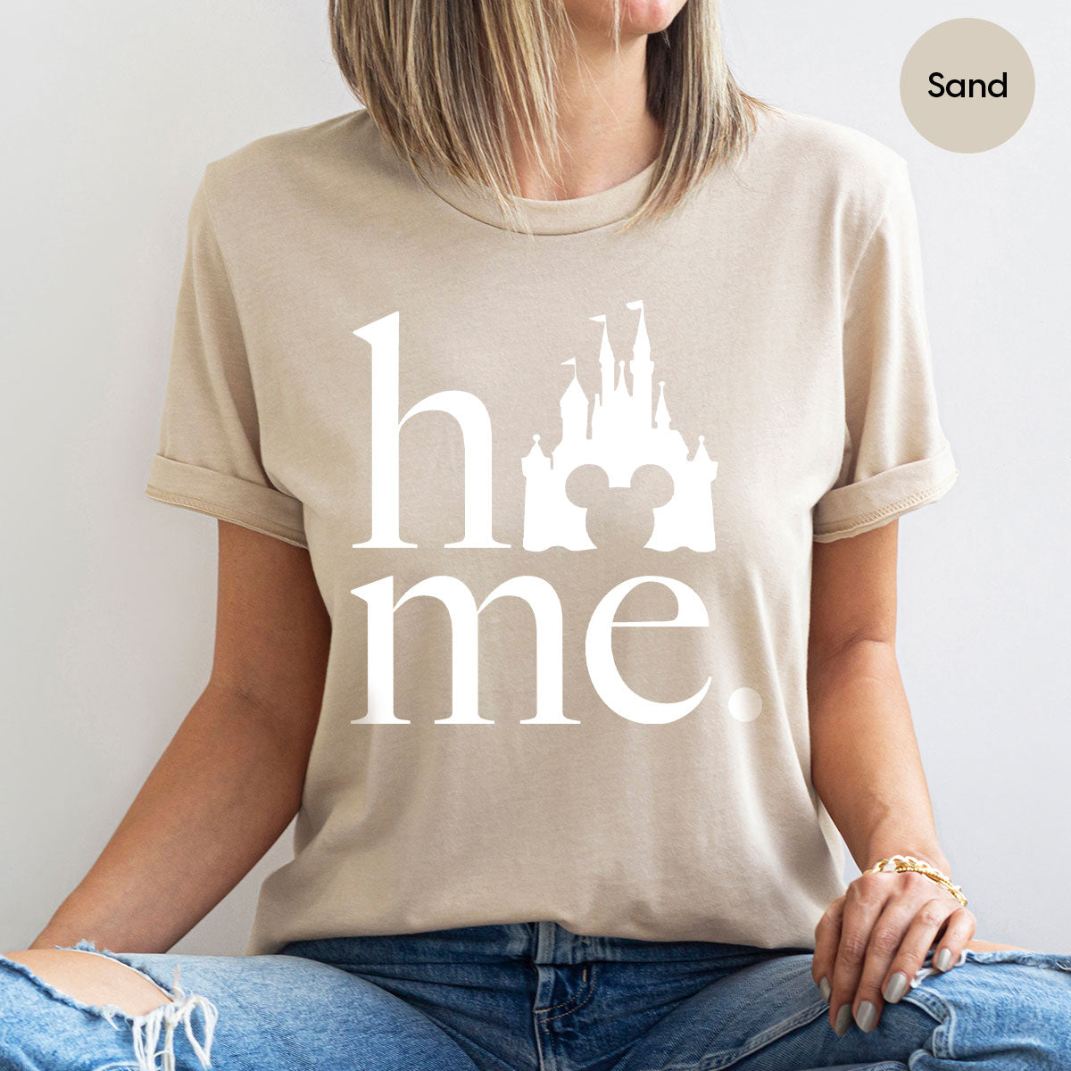 Disney Shirt, Disney Family Shirt, Disney Home Sweatshirt, Disney World Shirt, Disney Castle Graphic Tee for Kids, Disneyland Shirt