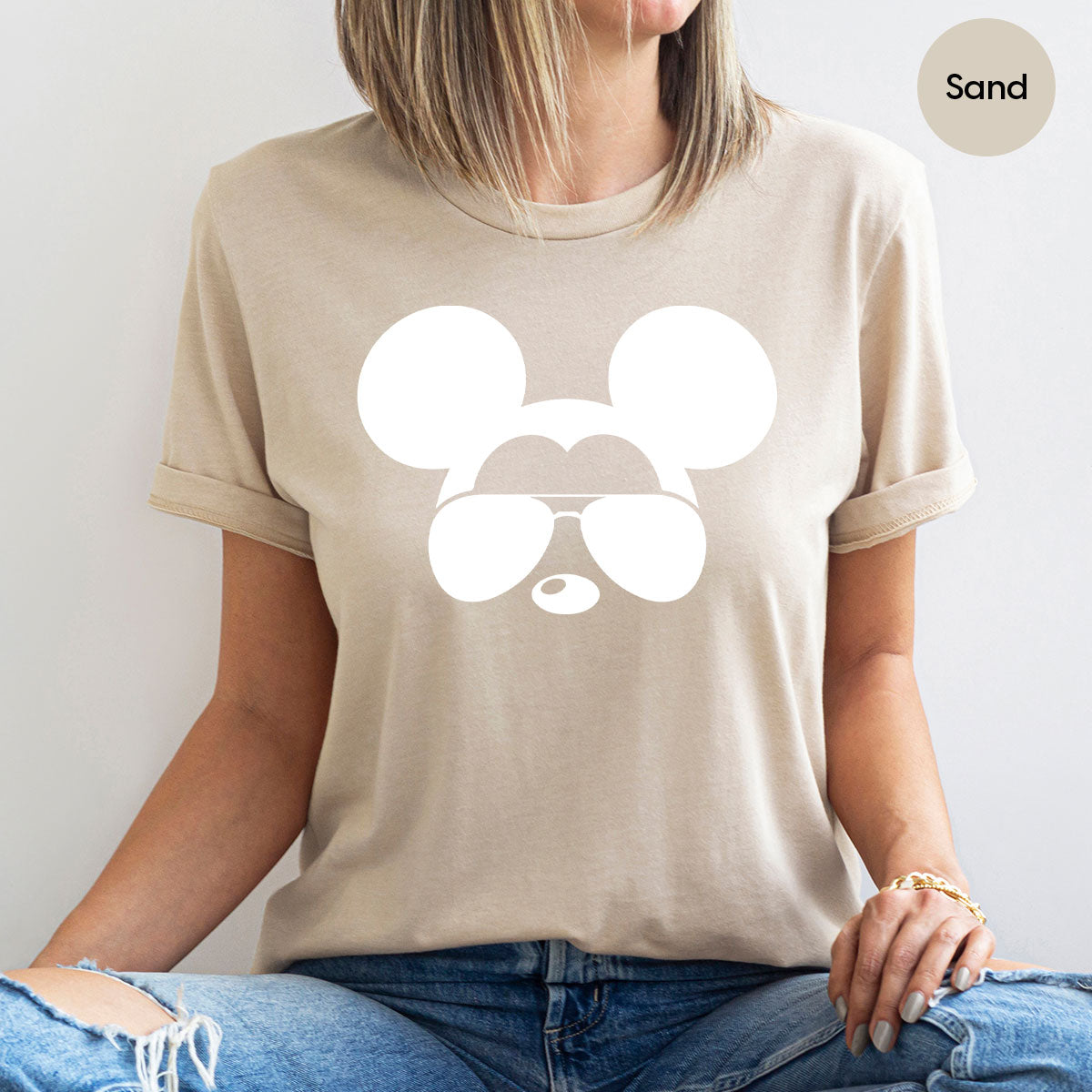 Disney Sweatshirt, Disney Mickey Graphic Tee for Kids, Disney Gift for Kids, Mickey Silhouette Unisex Shirt, Disney Family Shirt