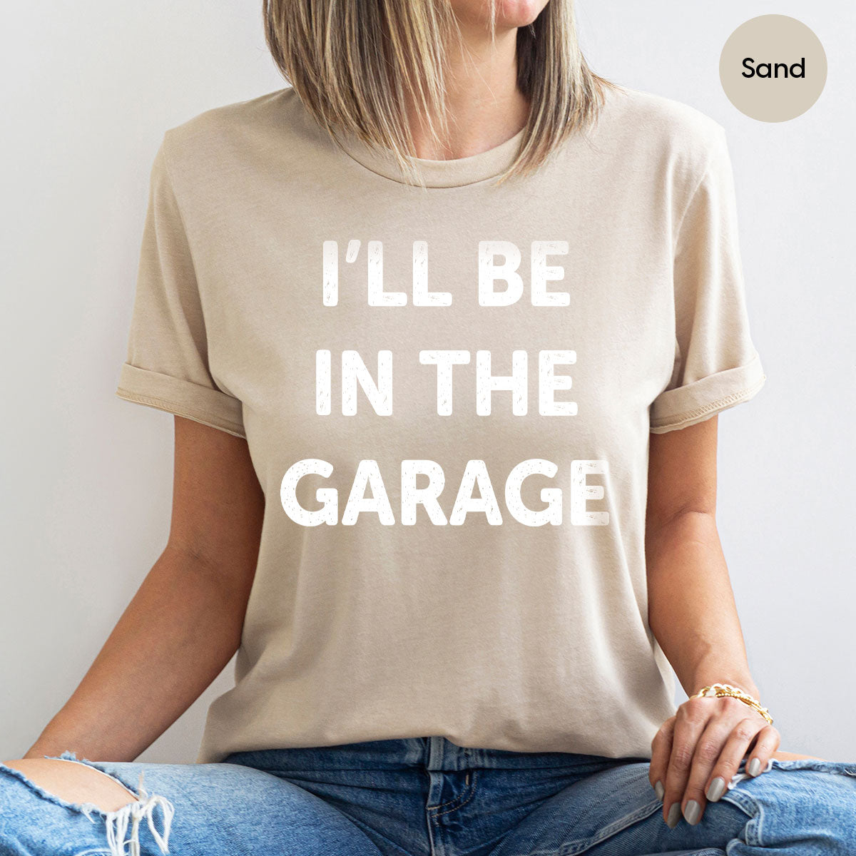 I'll Be In The Garage Shirt, Funny Garage T-Shirt, Funny Shirt For Men, Mechanic Tee