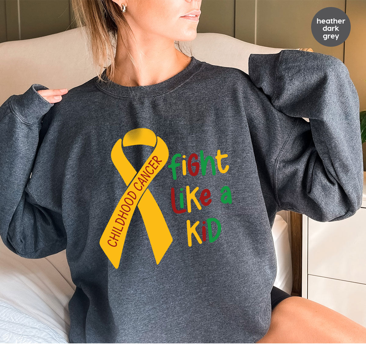 Fighting Like A Kid Shirt, Cancer Fight Shirt, Childhood Canver Fighter t-Shirt, Gift For Cancer Kids