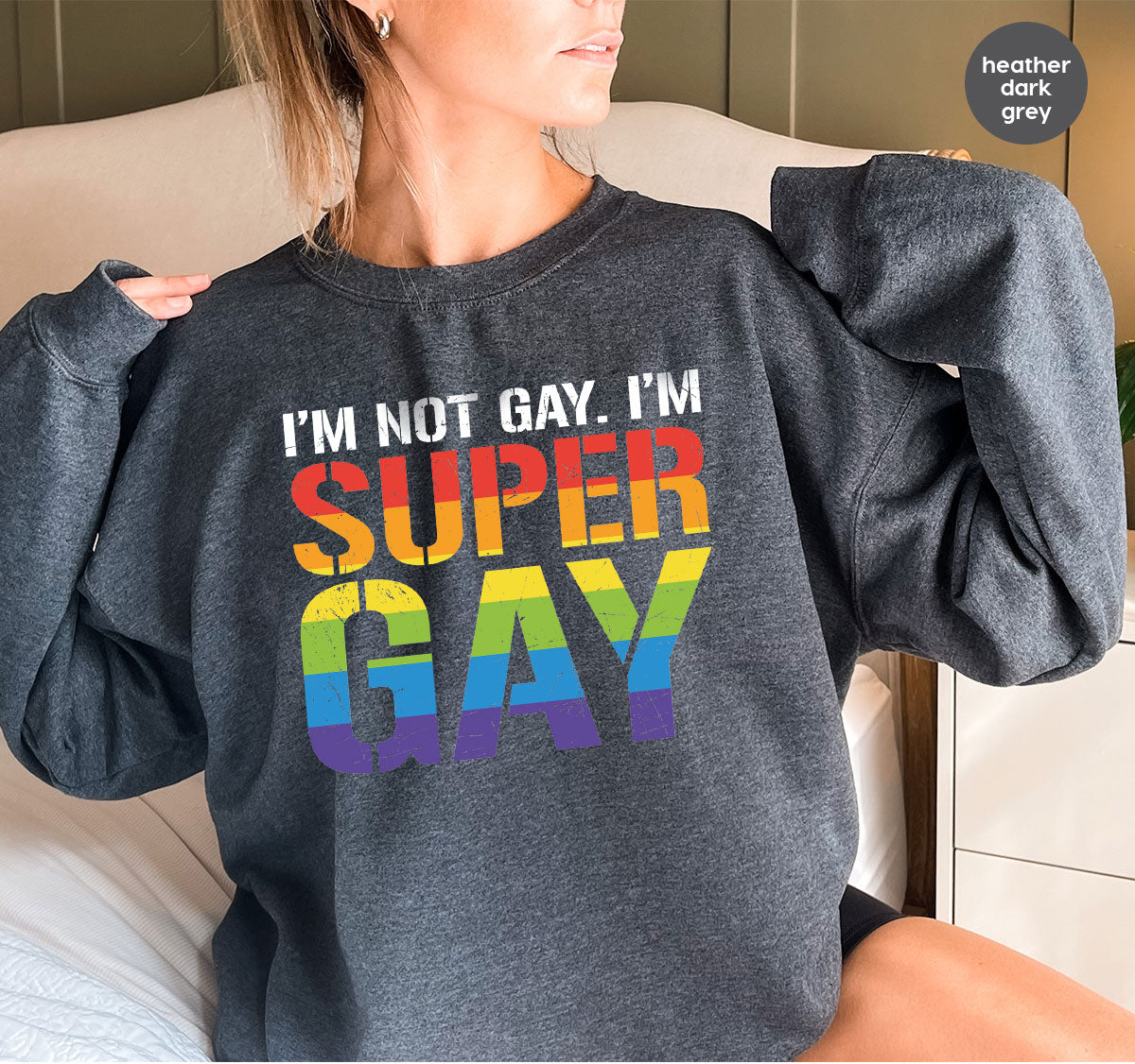 Super Gay Shirt, LGBT Power T-Shirt, Super Gay LGBT Tee