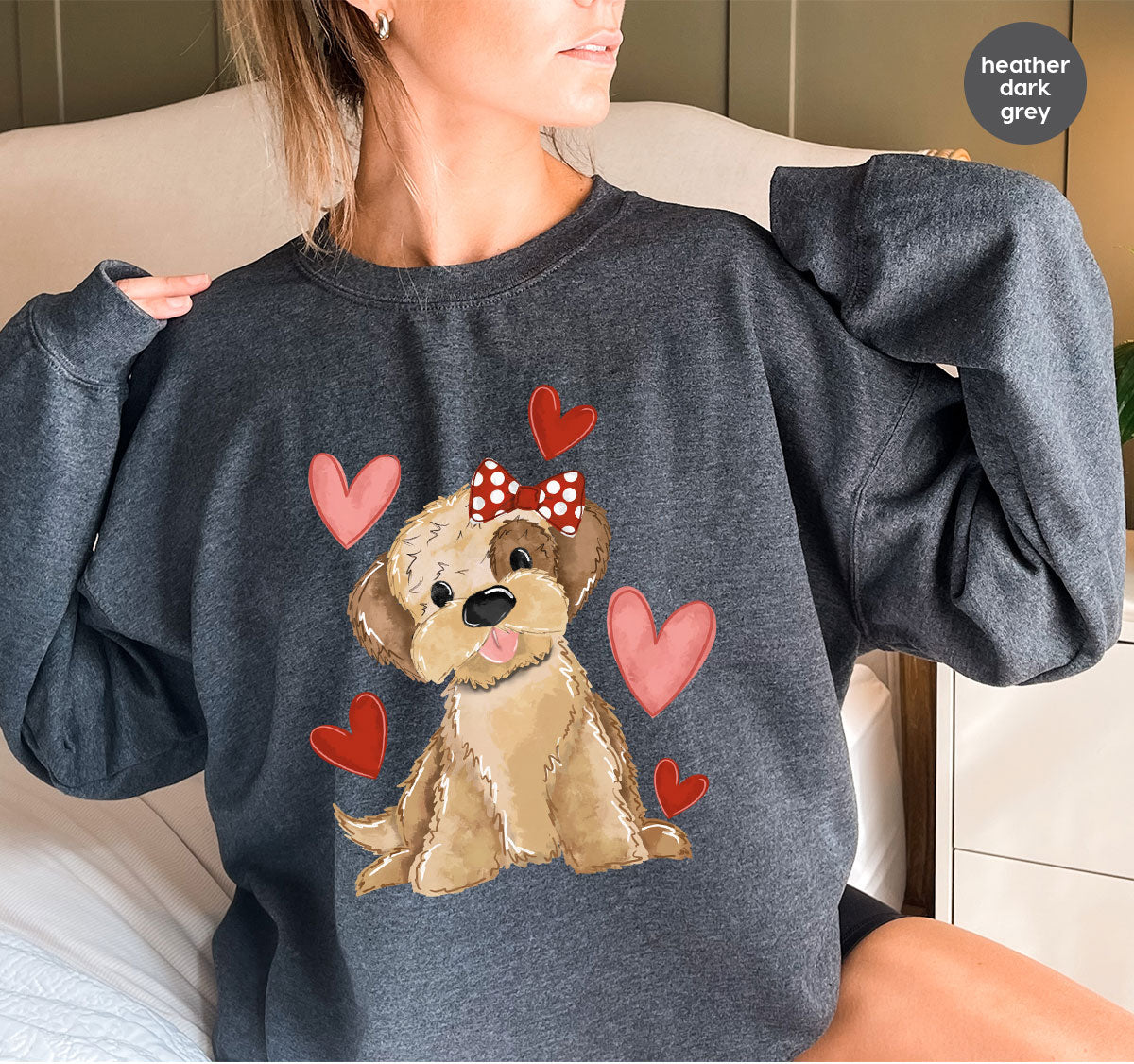 Sweet Dog Shirt, Valentine's Day Dog Lover Shirt, Pet T-Shirt, Pet Lover Tee