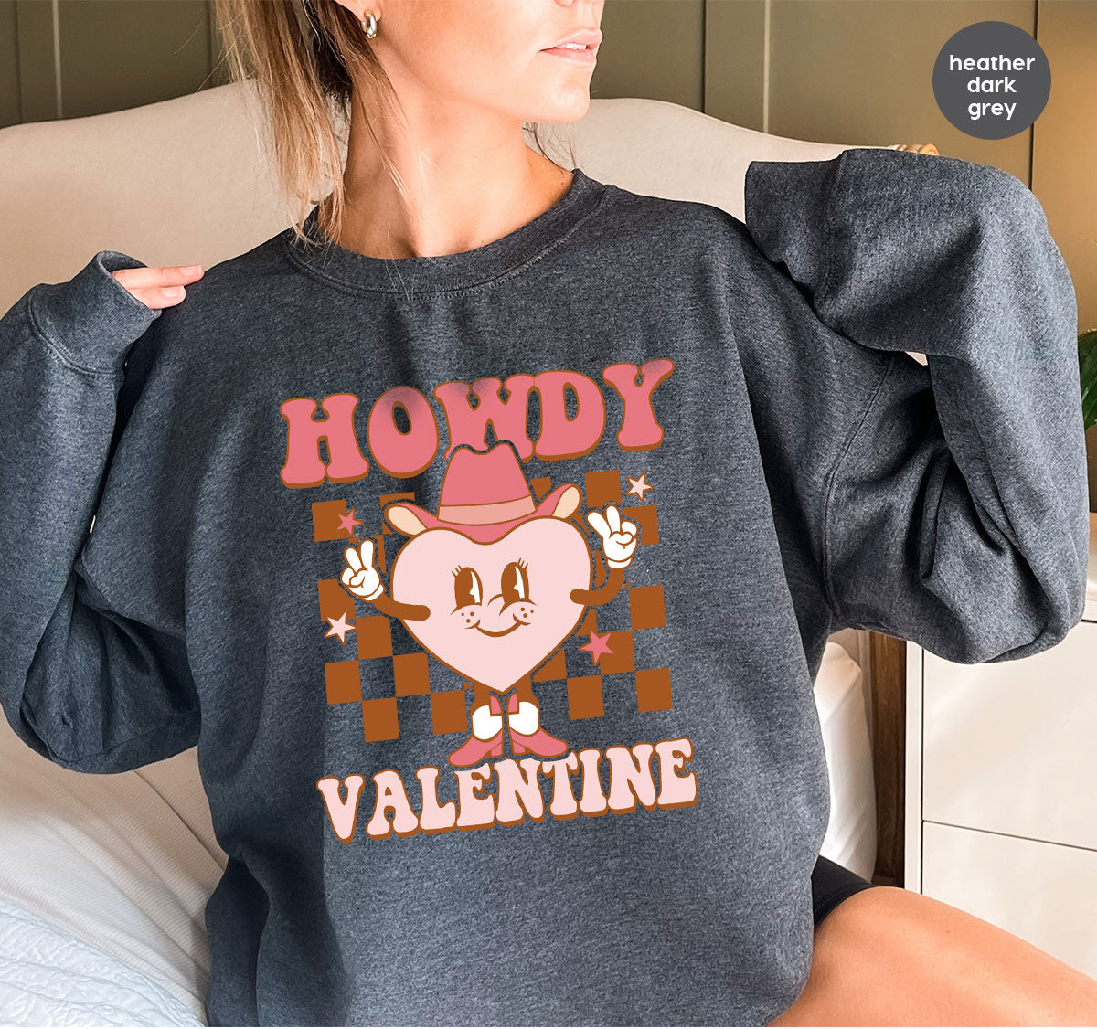 Howdy Valentine Shirt, 2023 Valentine's Day Shirt, Cute Feb 14 Tee