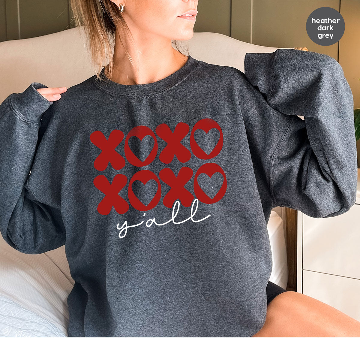 XOXO Shirt, Love Shirt, Valentine's Day T-Shirt, Couple Match Shirt