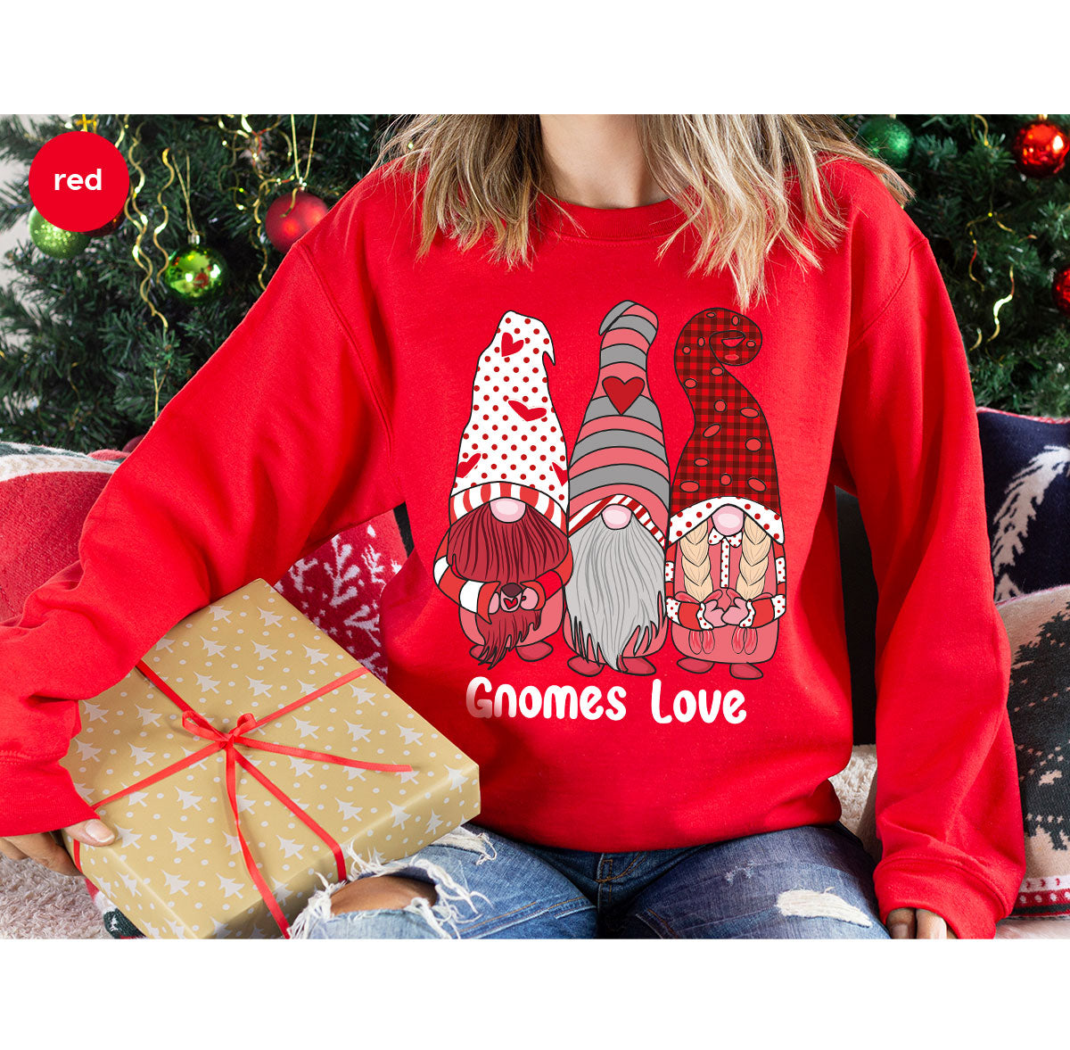 Gnomes Love Shirt, Love 4ever Shirt, Best Love T-Shirt, Valentine's Day Shirt 2023