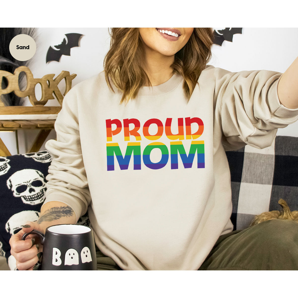 Proud Mom Shirt, LGBT Mom T-Shirt, LGBT Proud Tee