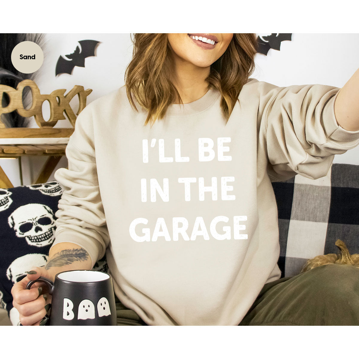 I'll Be In The Garage Shirt, Funny Garage T-Shirt, Funny Shirt For Men, Mechanic Tee