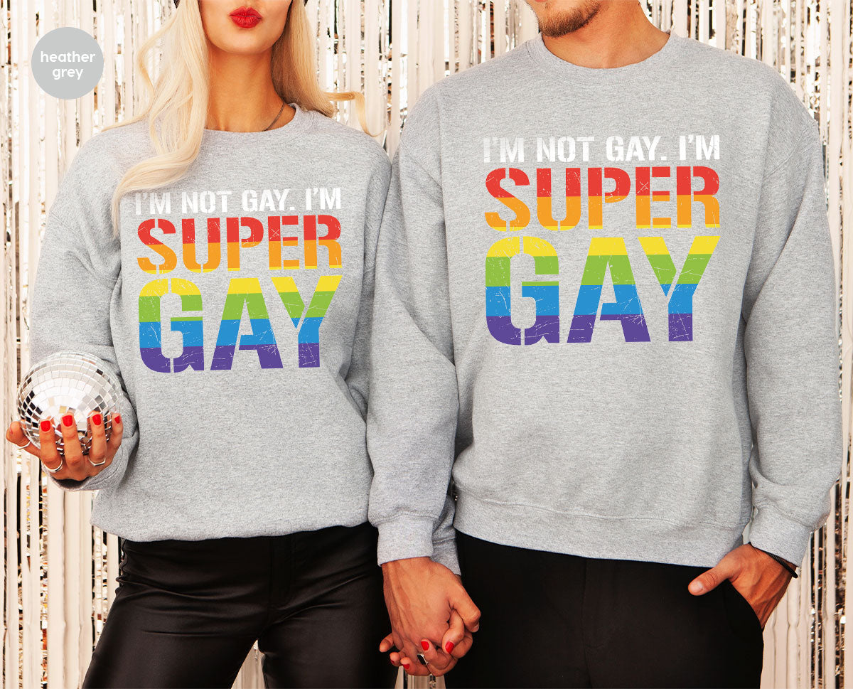 Super Gay Shirt, LGBT Power T-Shirt, Super Gay LGBT Tee